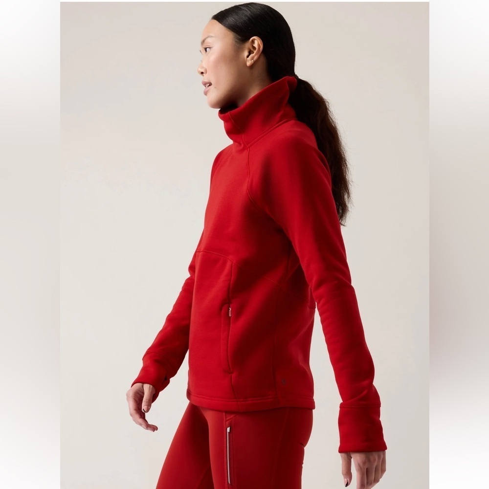Athleta ALTITUDE POLARTEC FUNNEL NECK SWEATSHIRT - Picture 4 of 12